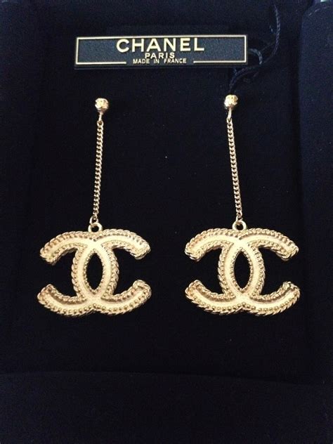 coco chanel earrings for sale|coco chanel knockoff earrings.